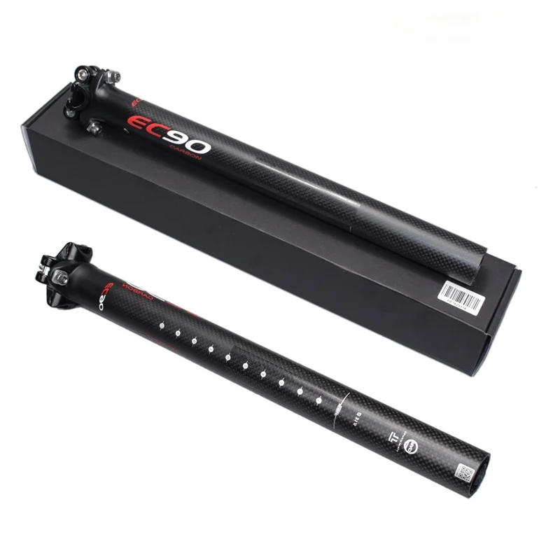 

2021 EC90 New Mountain& Road 3K Full Carbon Fibre Bicycle seatpost carbon bike seatposts MTB bike parts 27.2/30.8/31.6*350mm