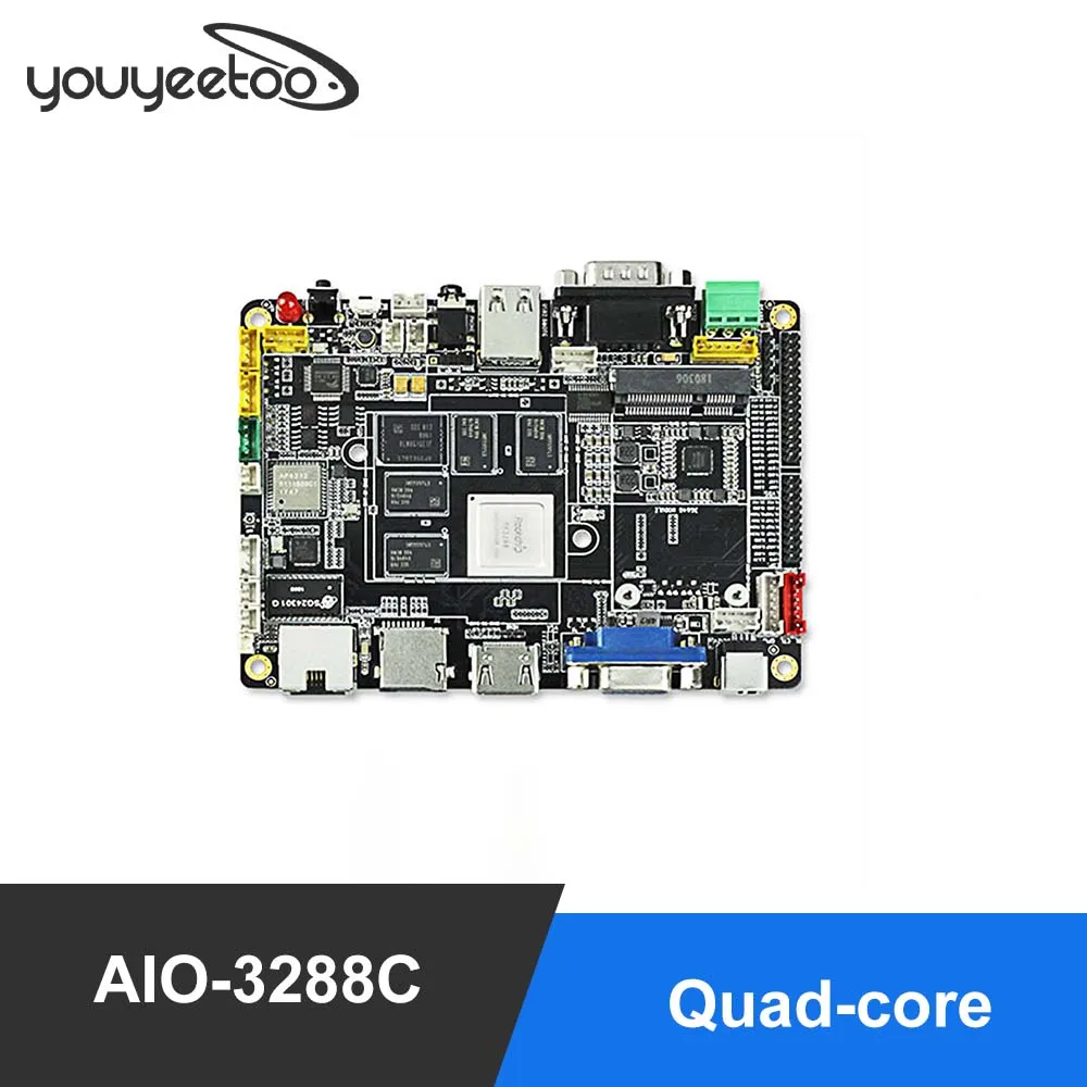 Smartfly Firefly AIO-3288C Single Board Computer RK3288 Quad-core Cortex-A17/Android 5.1/Linux/2GB Dual-channel DDR3 8GB eMMC 5