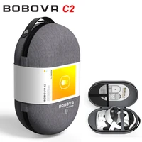 bobovr c2 portable storage bag for oculus quest 2 for bobovr f2 m2 strap halo strap waterproof improvements vr accessories cases