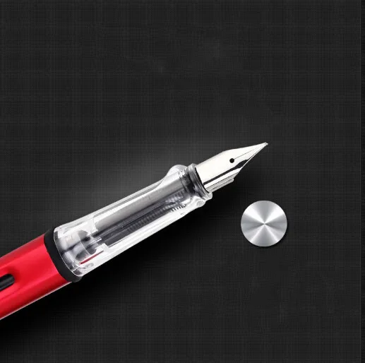 Ручка перьевая из нержавеющей стали 9 цветов | Канцтовары для офиса и дома