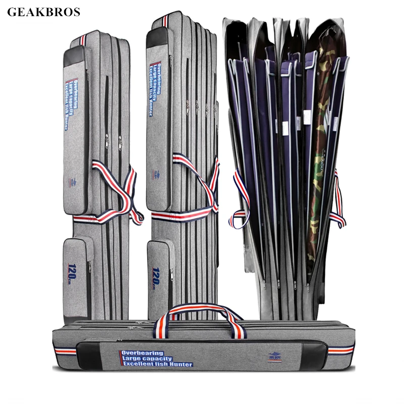 Сумка переноска для удочки 2/3/4 слоев 90/120/125 см|Сумки рыбалки| |