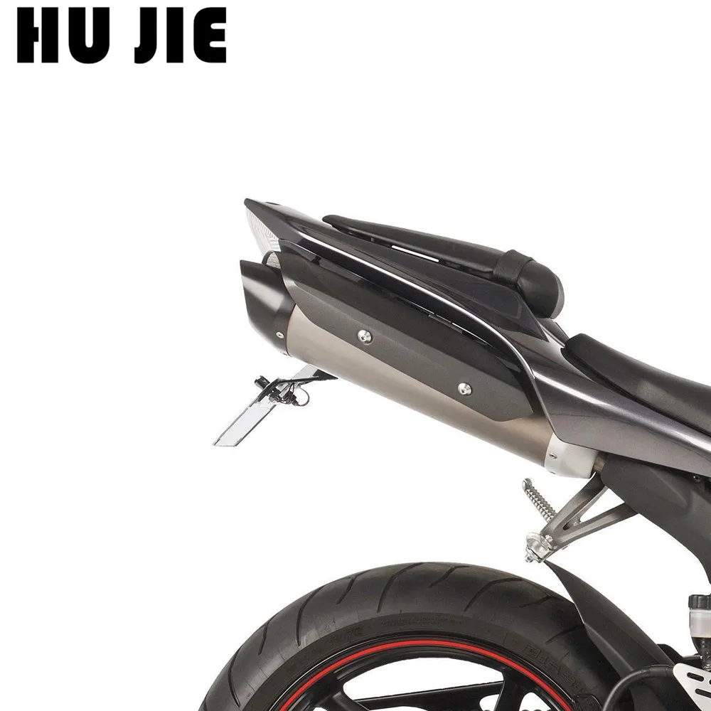 

For YAMAHA YZF R1 YZFR1 YZF-R1 2004-2014 Motorcycle Rear Tail Tidy License Plate Mudguards Eliminator kit Silver