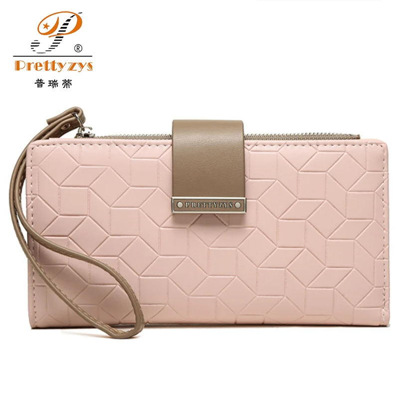 Длинные кошельки для женщин модные дамские бумажники с камнями вместительный