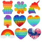 Игрушка-антистресс Push Bubble, игрушка-антистресс для взрослых и детей, для аутизма