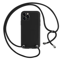 Phone Case for Umi Umidigi A11 A11S Max Pro A7S Power Lanyard Rope Cord Soft Back Cover Fundas Coque