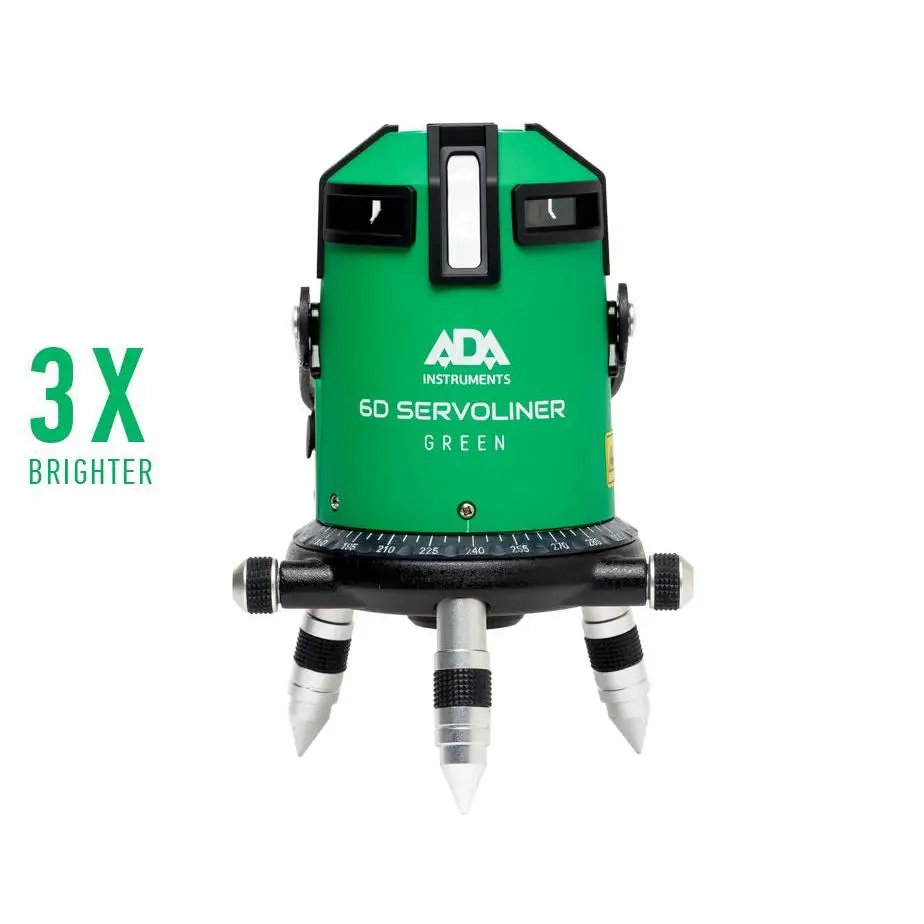 Лазерный уровень ADA 6D SERVOLINER GREEN| |