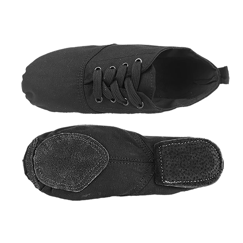 Дешевые Новые мужские женские мягкие тканевые танцевальные Джазовые ботинки для