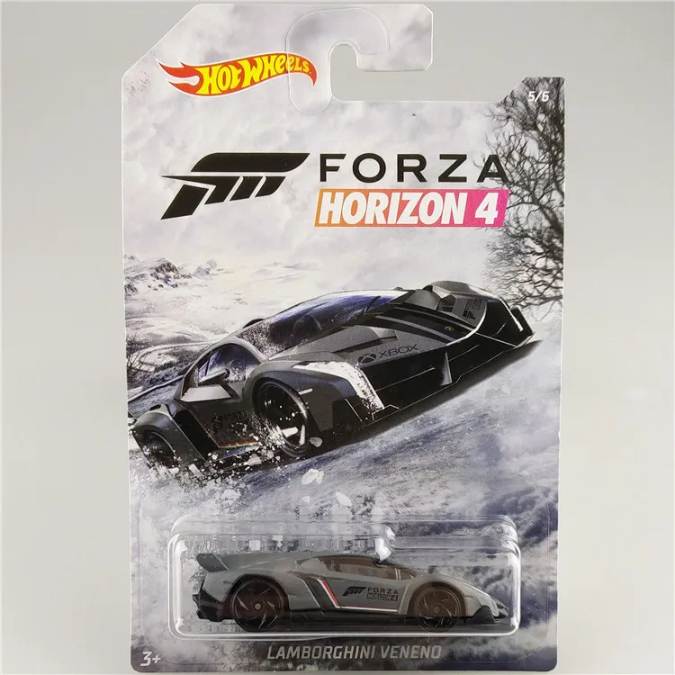 Горячие колеса 1: 64 спортивный автомобиль FORZA HORIZON 4 NISSAN SHELBY ASTON MARTIN Коллекционная серия Металлический Литой модельный автомобиль детские игрушки подарки