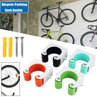 bicycle wall mount hook bicycle parking rack road mtb bike buckle stand holder