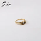 Joolim Высококачественные золотые модные кольца из поливинилхлоридной стали для женщин ювелирные изделия из нержавеющей стали оптом
