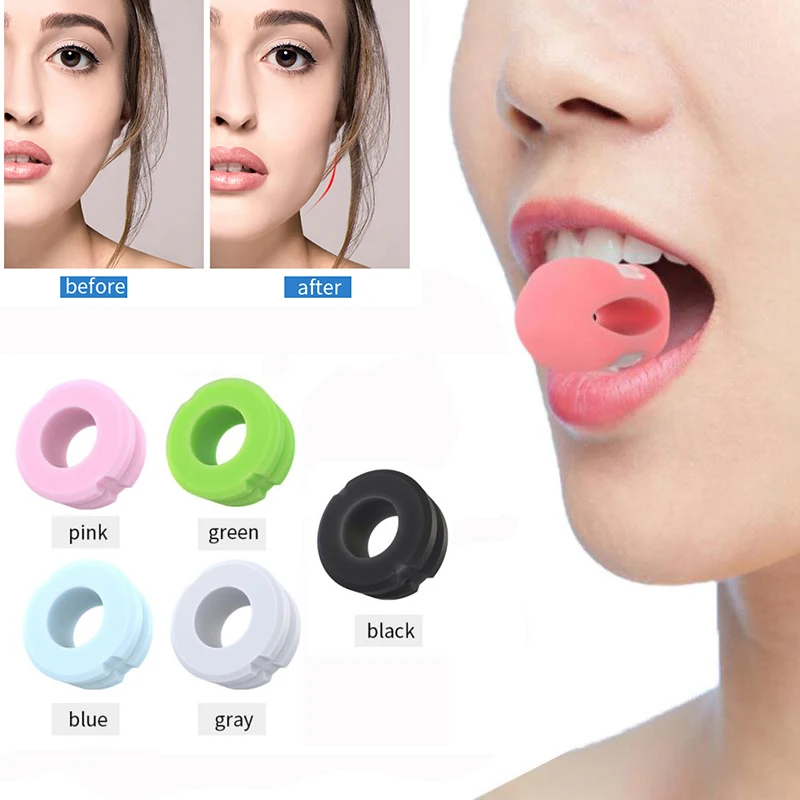 

Jawlines Stress Ball Face Muscle Exerciser Chew Bite Training Antistress Ball Simulator Portable Fitness Equipment Crossfit 2PCS