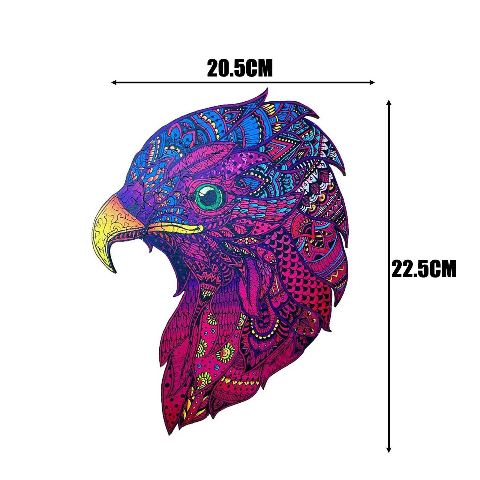 

Wooden Animal Puzzles for Adults Children DIY Animal Puzzle Each Piece is Animal Shaped Wooden Jigsaw For Camping Party Family