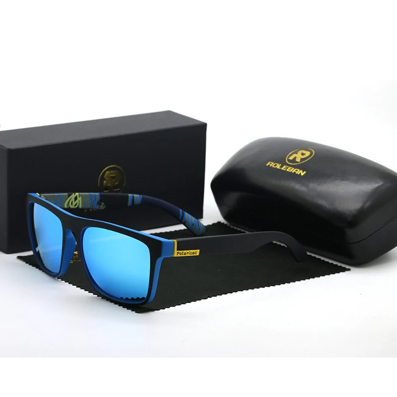 Солнцезащитные очки с поляризацией UV400 для мужчин и женщин Ретро Винтажные