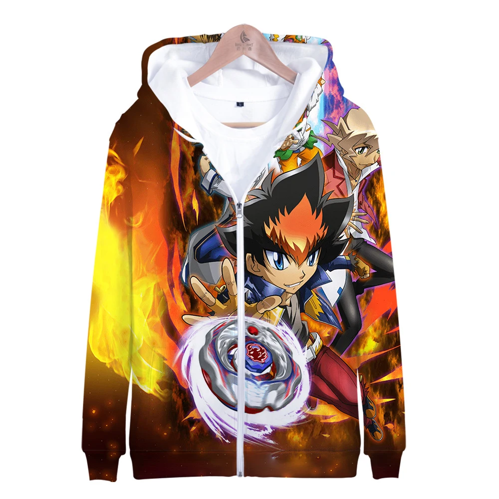 

2019 Beyblade Burst Evolution Hoodies Sweatshirt Men/Women Casual Autumn And Winter 3D Pullover Sweatshirt Casual Korean pop