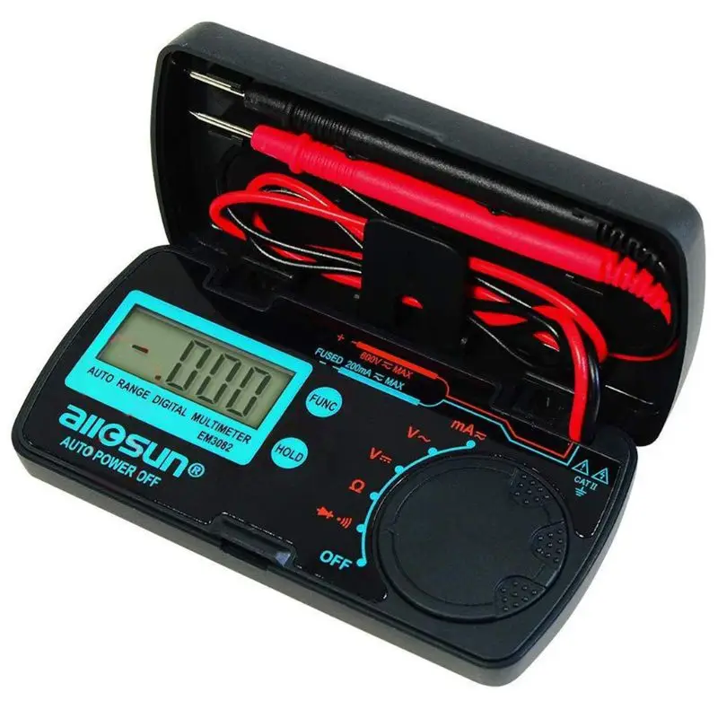 

EM3082 Digital Multimeter 1999 AC/DC Ammeter Voltmeter Portable Voltage Meter 63HA