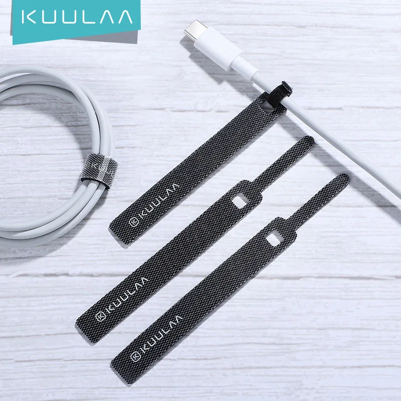 Органайзер для кабеля KUULAA защита USB-кабеля провода держатель наушников шнур мыши