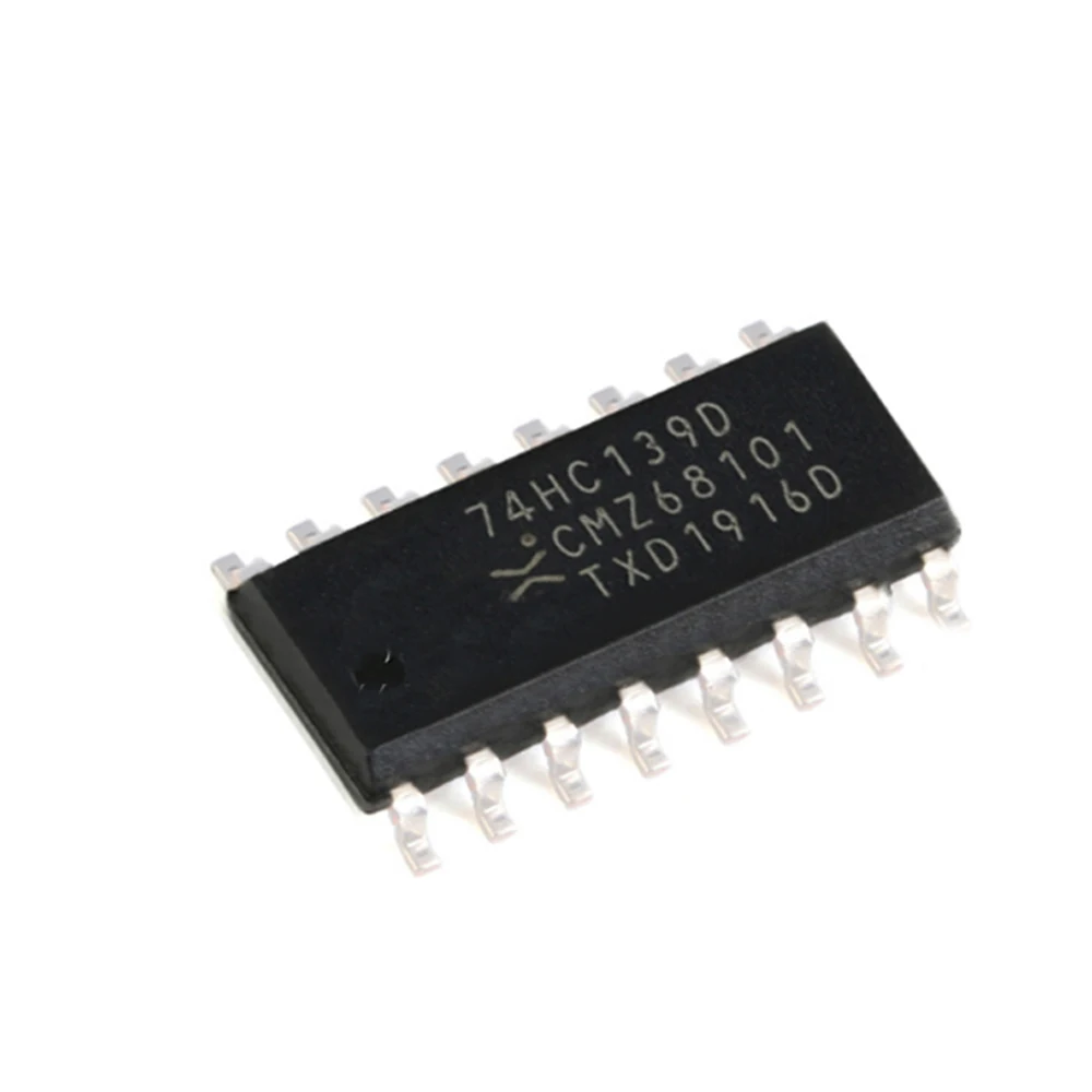 

100 шт./лот 74HC139D,653 декодер/демультиплексор 1x2:4 16-SOIC