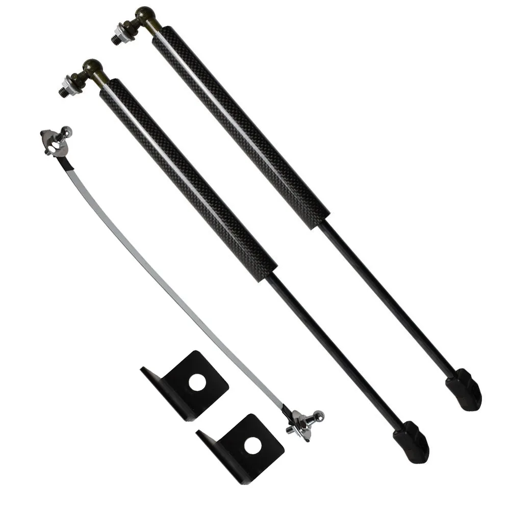 for JAC Refine S5 / Eagle 2013-2019 Front Hood Bonnet Gas Struts Crbon Fiber Shock Damper Lift Supports Car-Styling Absorber | Автомобили