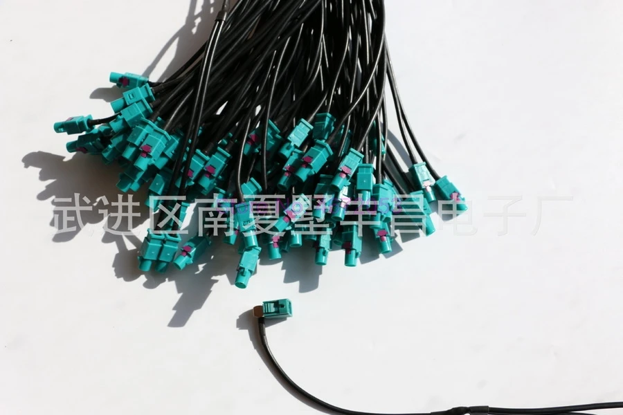 200 шт. антенный удлинитель Fakra Штекер к женский кабель преобразования два двойной