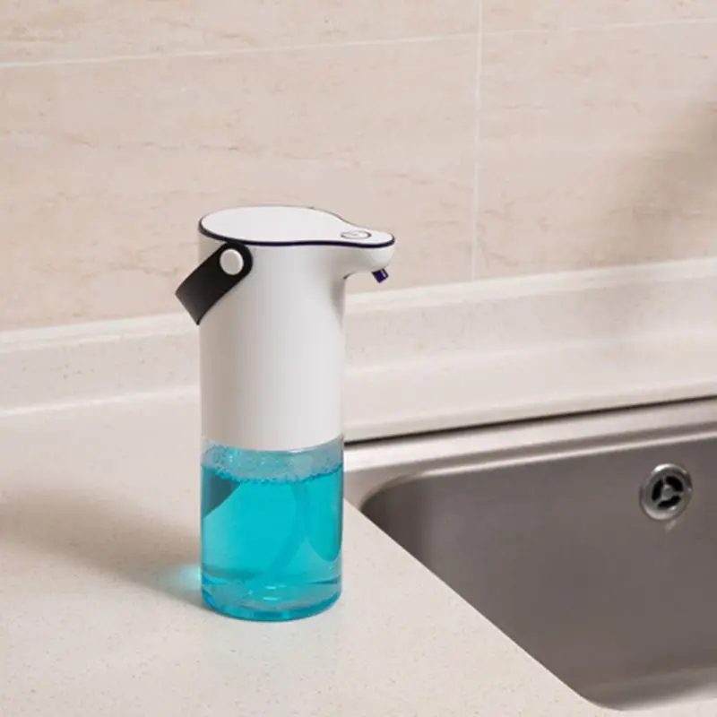 

Automatic Foam Liquid Soap Dispenser 320ml Hands Free Touchless Smart IR Sensor Hand Sanitizer for Bathroom Kitchen