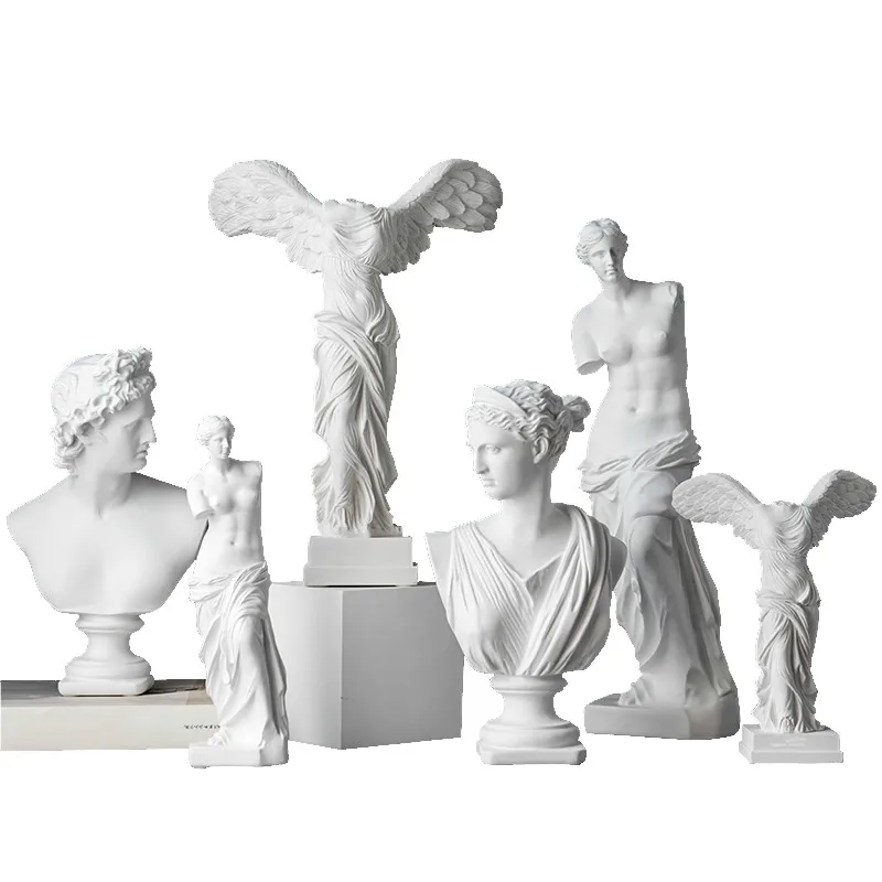 [MGT] Character sculpture hotel decoration living room home porch studio model shopping mall beauty Chen art | Дом и сад