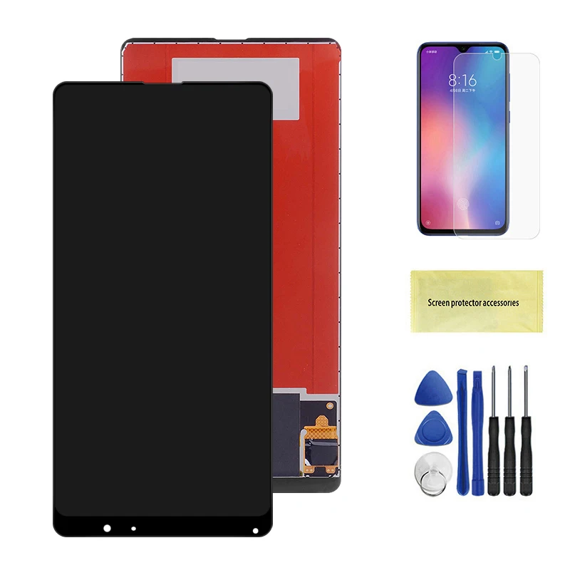 100% протестированный ЖК дисплей для Xiaomi Mi Mix 2 сменный с сенсорным дигитайзером XIAOMI