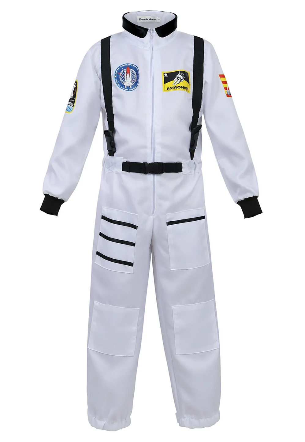 Детский костюм астронавта Космический пилот ролевая игра на Хэллоуин белые