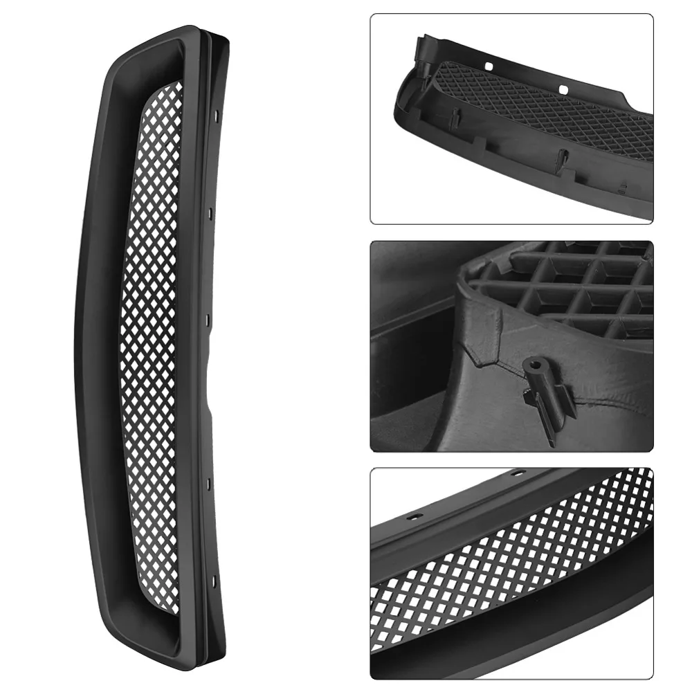 Автомобиль ABS хромированные Передняя решетка сетки Крышка отделкой спереди с