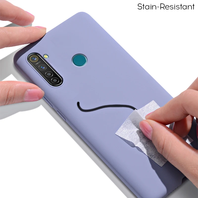 Rezzol для OPPO Realme 5 3 Pro Q X K3 жидкий силиконовый чехол мягкий защитный на заднюю панель