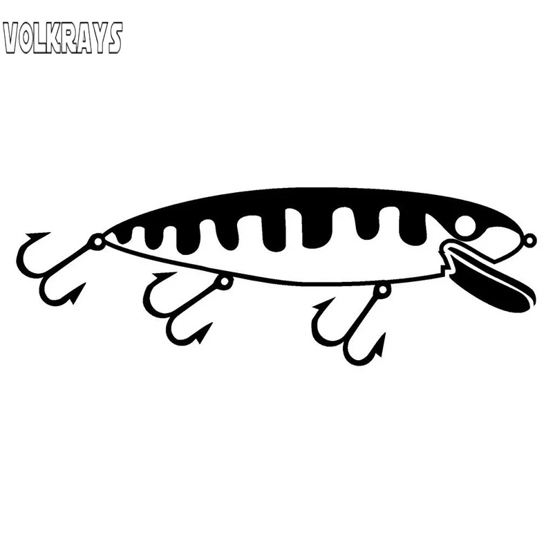 Volkrays индивидуальная Автомобильная наклейка приманка фотоотражающая
