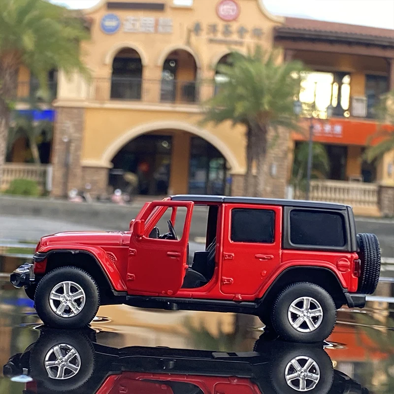 1:36 JEEPS Sahara Wrangler Гладиатор модель автомобиля из сплава игрушечный автомобиль