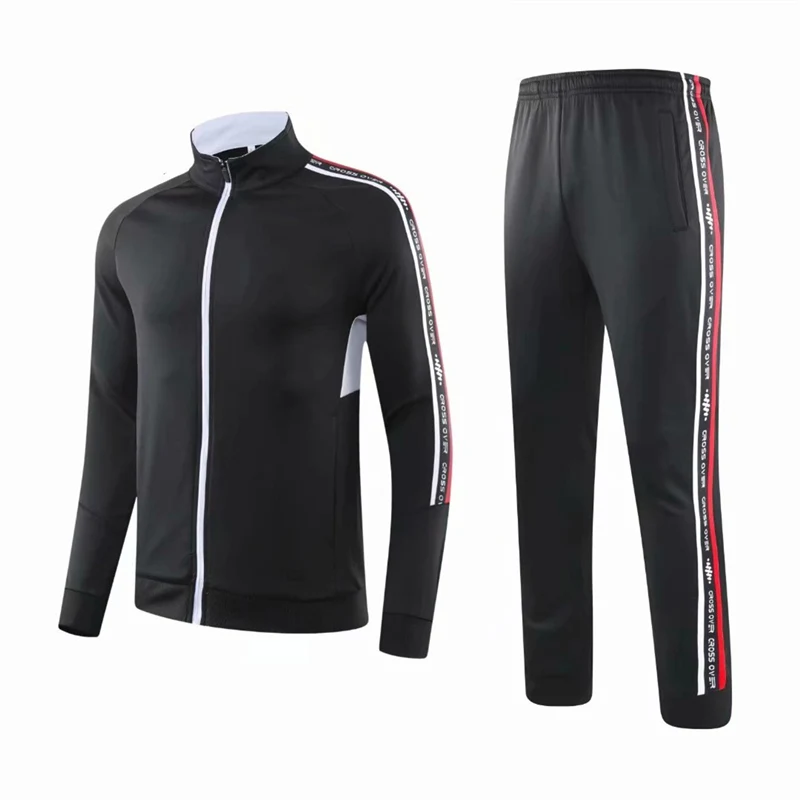 Новый осенне зимний костюм для мужчин и женщин куртка на молнии штаны