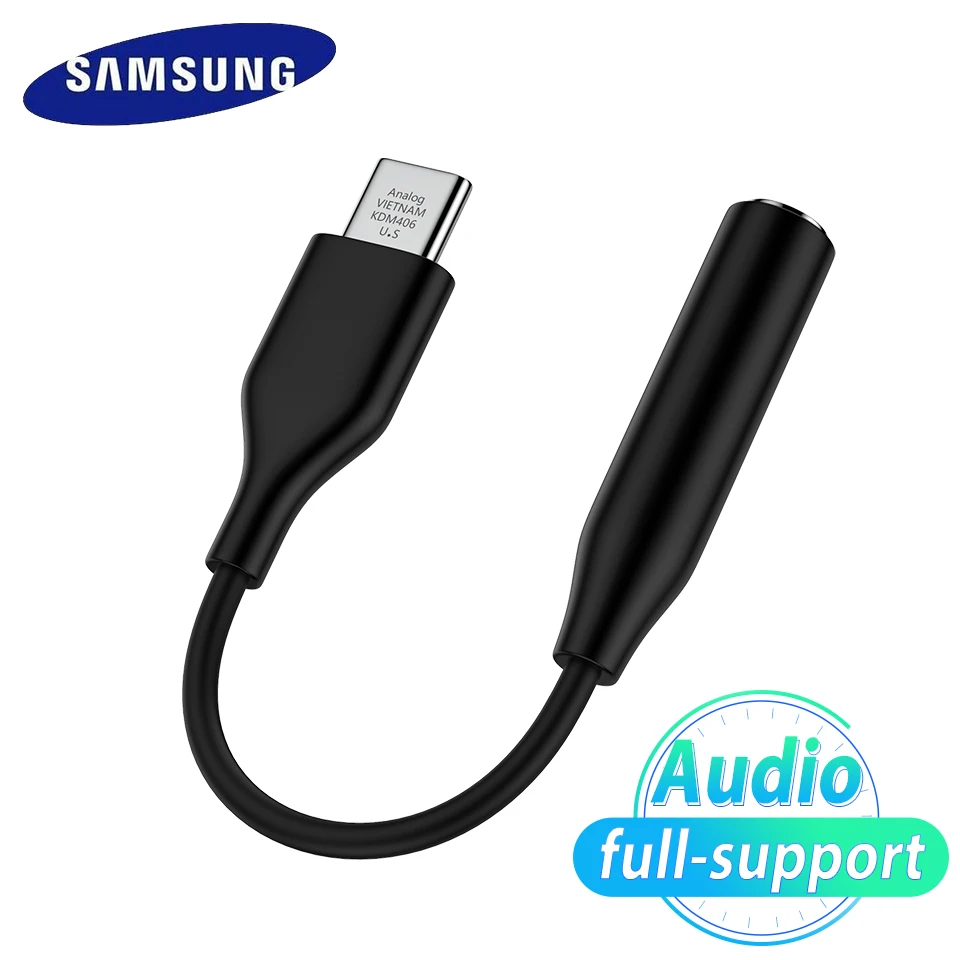 Samsung оригинальный кабель с разъемом Usb типа C Aux адаптер для наушников 3 5 мм аудио