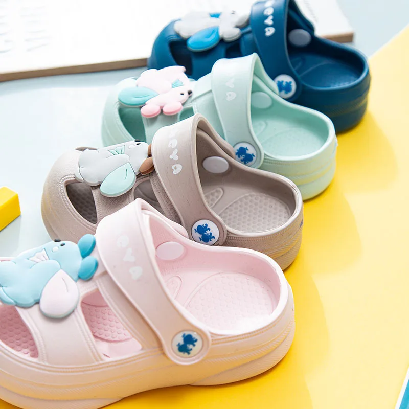 Scsech/детские сандалии для сада летние пляжные тапочки девочек с героями