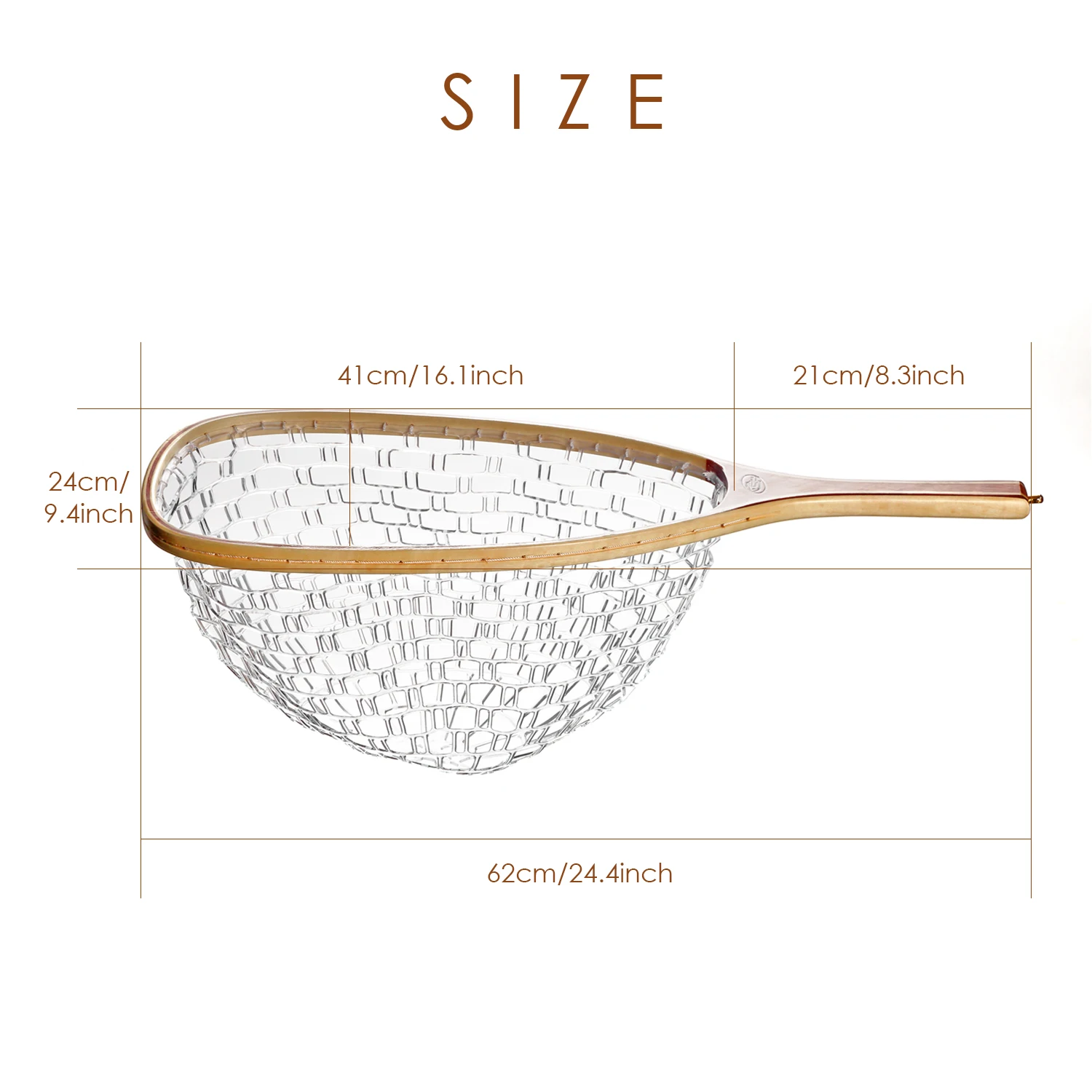 SF Fly Рыбалка посадка Мягкая резиновая сетка ловля форели и Отпускная сеть с