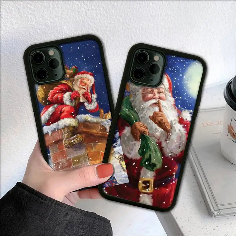 

Christmas New Year Phone Case For PC-Iphone 5 5s se 6 6s 7 8 11 12 X Xs Xr Pro Plus Max Mini Cover