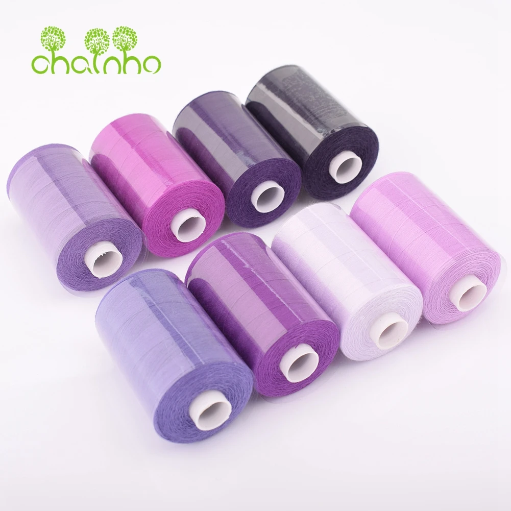 Chainho-Carretes de poli&eacute;ster multicolores para costura y acolchado, 42 carretes/caja, alta calidad, adecuado para costura y m&aacute;quina-3
