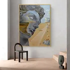 Сальвадор Дали классический Famou картина Печать на холсте скульптура Давида холст плакат печать Настенная картина для декора гостиной