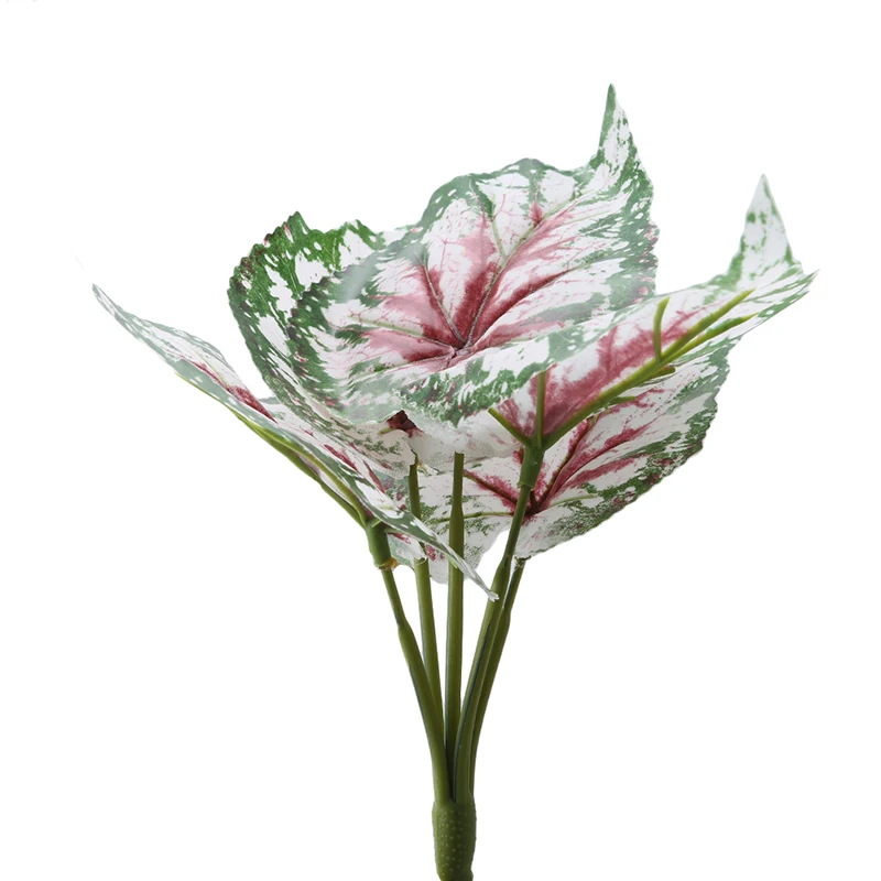 2pcs/lot Artificial Leaf Flower Simulation Plants Home Balcony Garden Landscape Decoration Accessories | Дом и сад