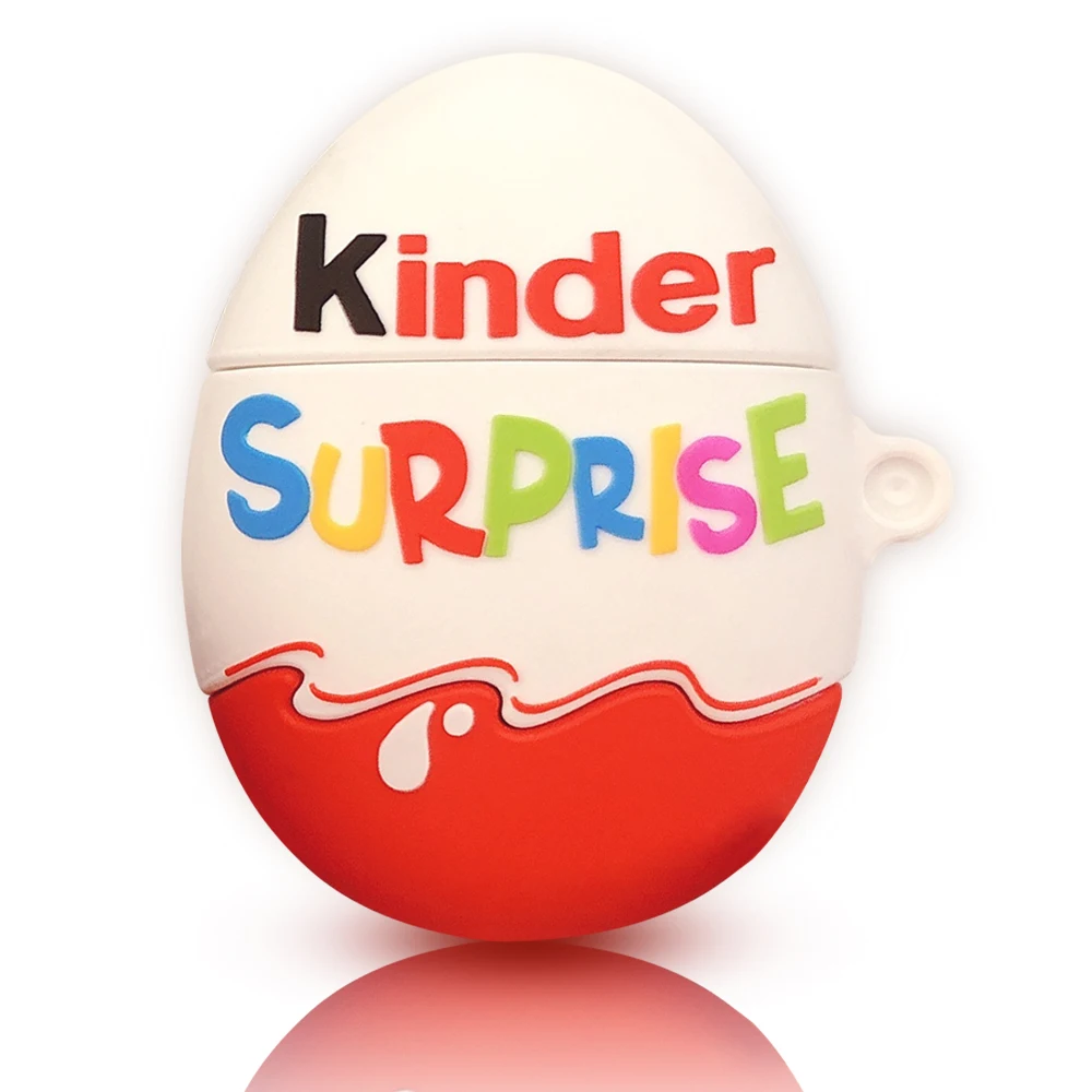 Мягкий силиконовый чехол для наушников с 3d изображением шоколадного сюрприза