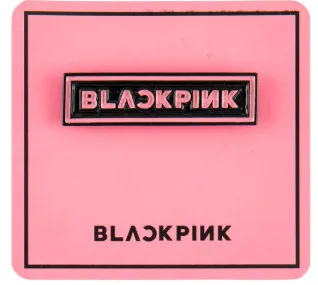 Черная розовая брошь kpop Подарочный значок металлические украшения - Цвет: A