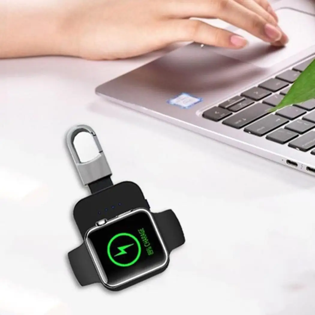 Брелок в форме беспроводного зарядного устройства 950 мАч креативный портативный