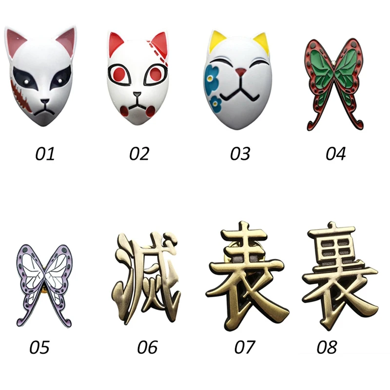 Эмалевая Булавка С блестком призрака брошь на пуговицах в стиле аниме