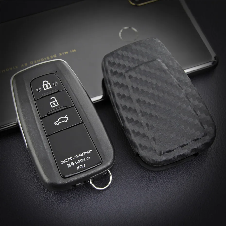 KUKAKEY ключи чехол КРЫШКА ДЛЯ Audi A4 S4 B7 B8 A6 A5 A7 A8 Q5 S5 S6 Q7 углеродного волокна