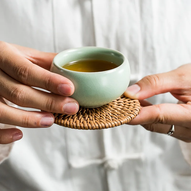 Чайная чашка ручной работы из Китая чайная селadon чайный сервиз горшок посуда для