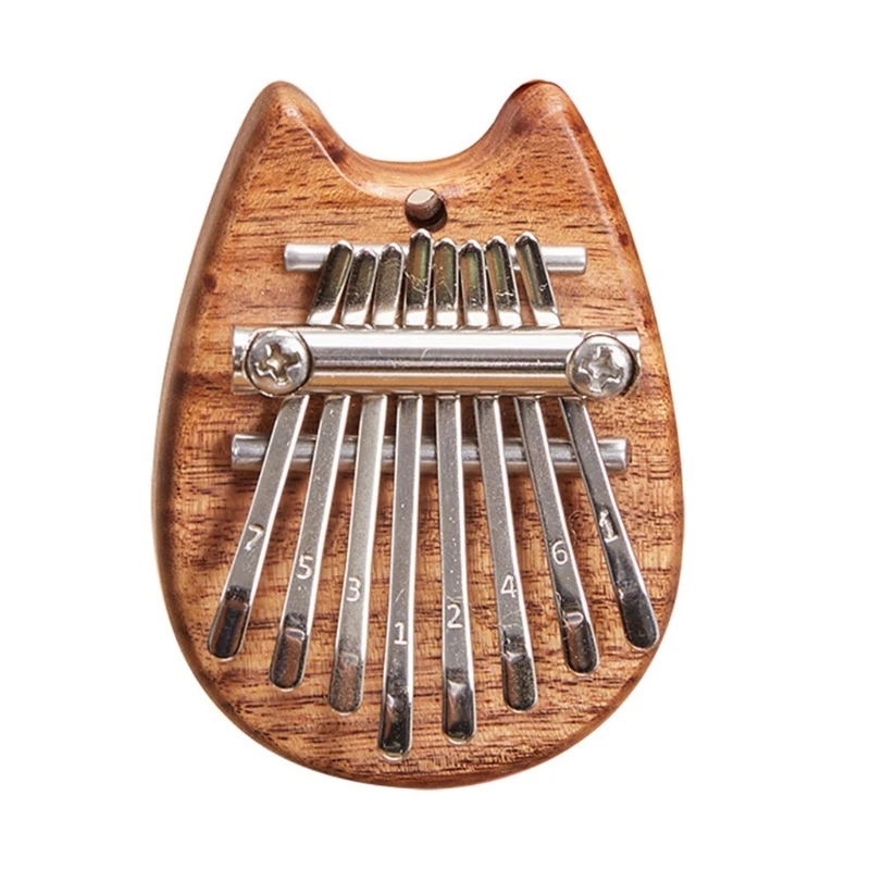 

Мини-пианино Kalimba на палец, 8 клавиш, портативный пианино Mbira на палец, лучший подарок для детей, день рождения, Рождество, новичок, па