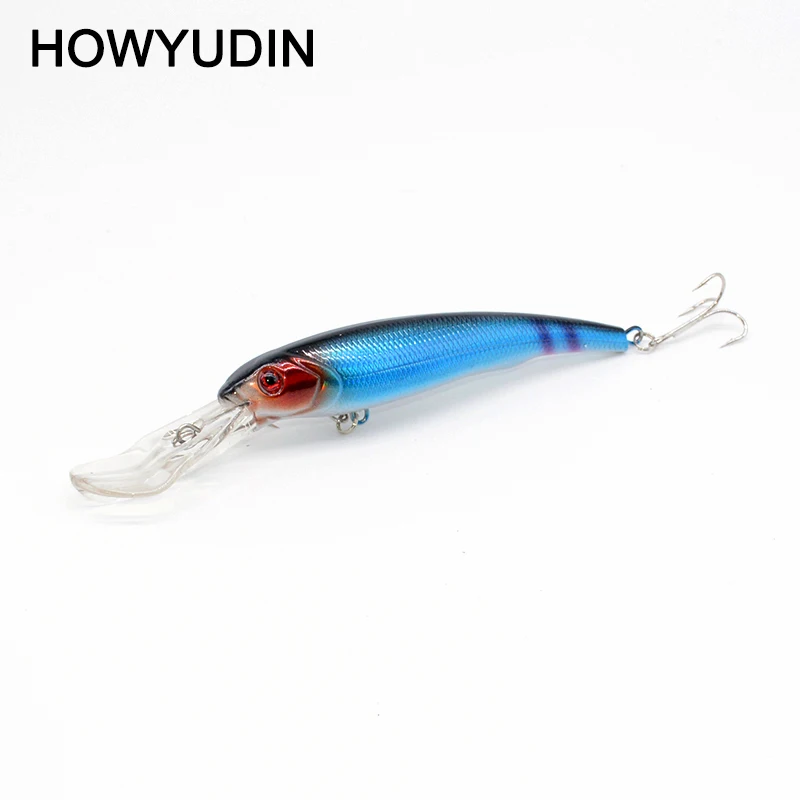 1 шт. рыболовная приманка искусственный воблер для глубокой рыбалки жесткая с