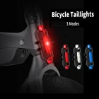 Светодиодный задний фонарь для велосипеда, аккумуляторный фонарь с USB для езды на велосипеде, водонепроницаемый, мигающий светильник для велоспорта фонарь аккумуляторный фонарик светодиодный фонари ходовые огни