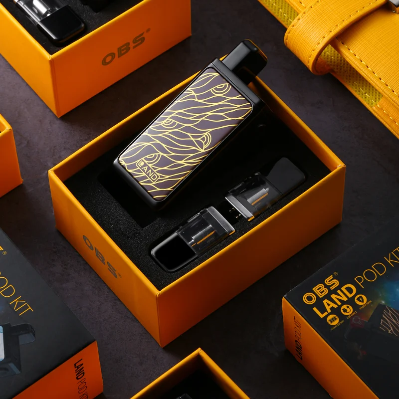 Новейший оригинальный obs Land Pod Комплект с аккумулятором 750 мАч 1 5 мл электронная