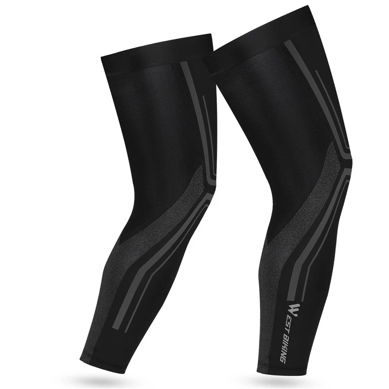 

2021 Cycling Base Layers Ice Silk Suncreen Sleeves Summer Cycling Sportswear Men Women Anti-UV Leg Sleeves Cycling Equipment